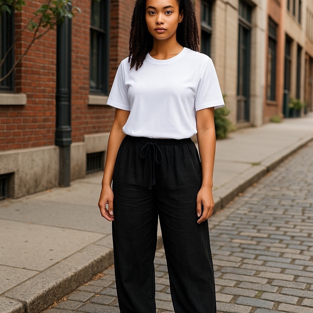 Black Women's Pants. Size 2X.